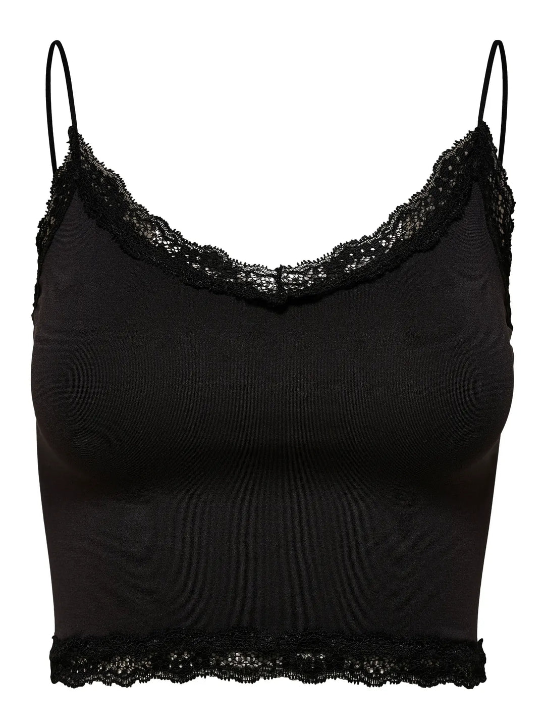 Vicky Lace Seamless Crop Top