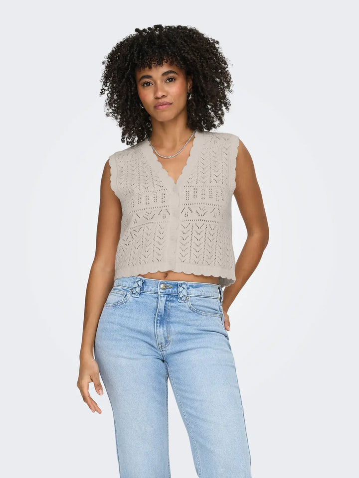 Irina Button Vest