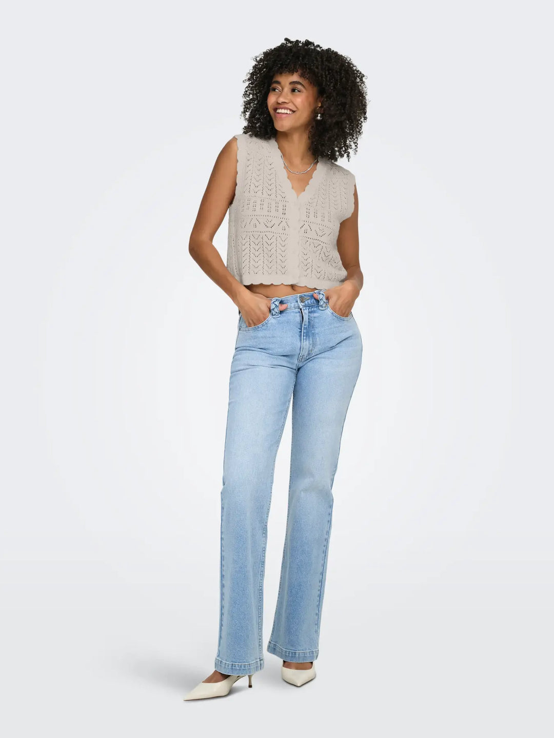 Irina Button Vest