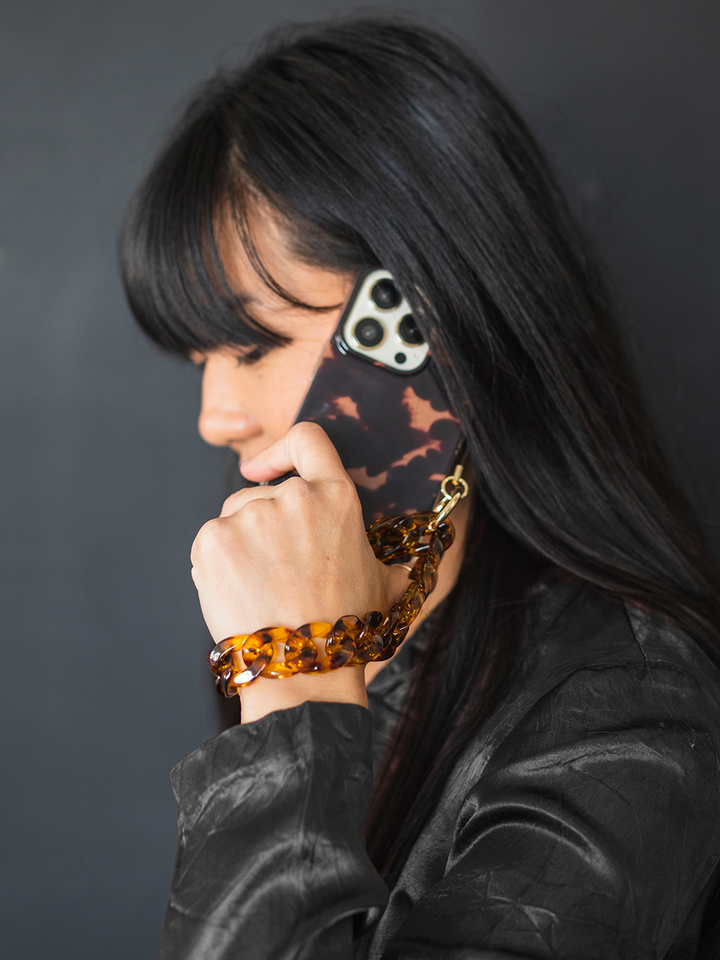 Phone Charm - Tortoiseshell