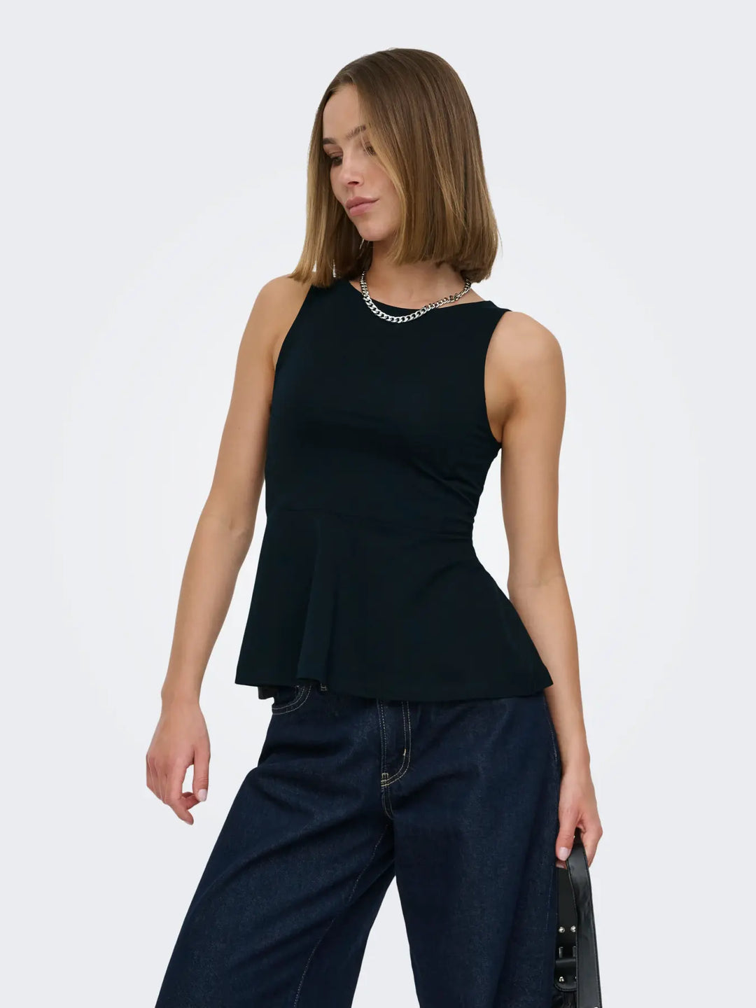 Kiss Peplum Top
