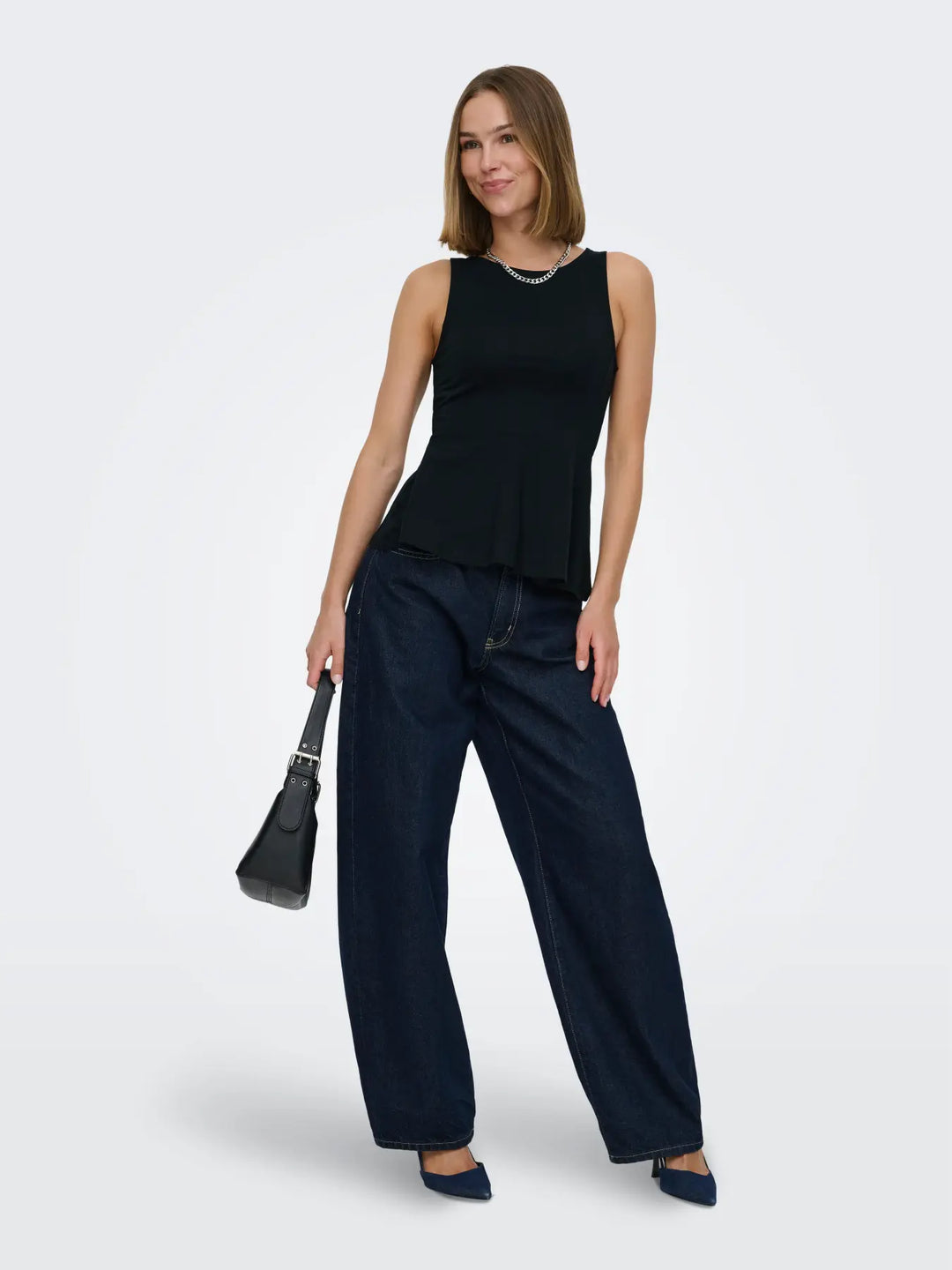 Kiss Peplum Top