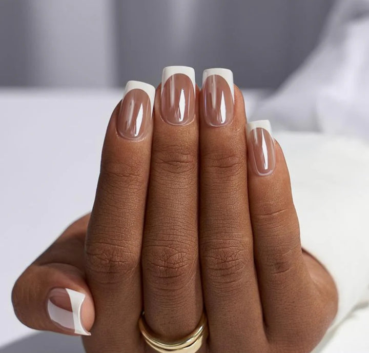 Pardon my French- Dark Nude Shorty Square