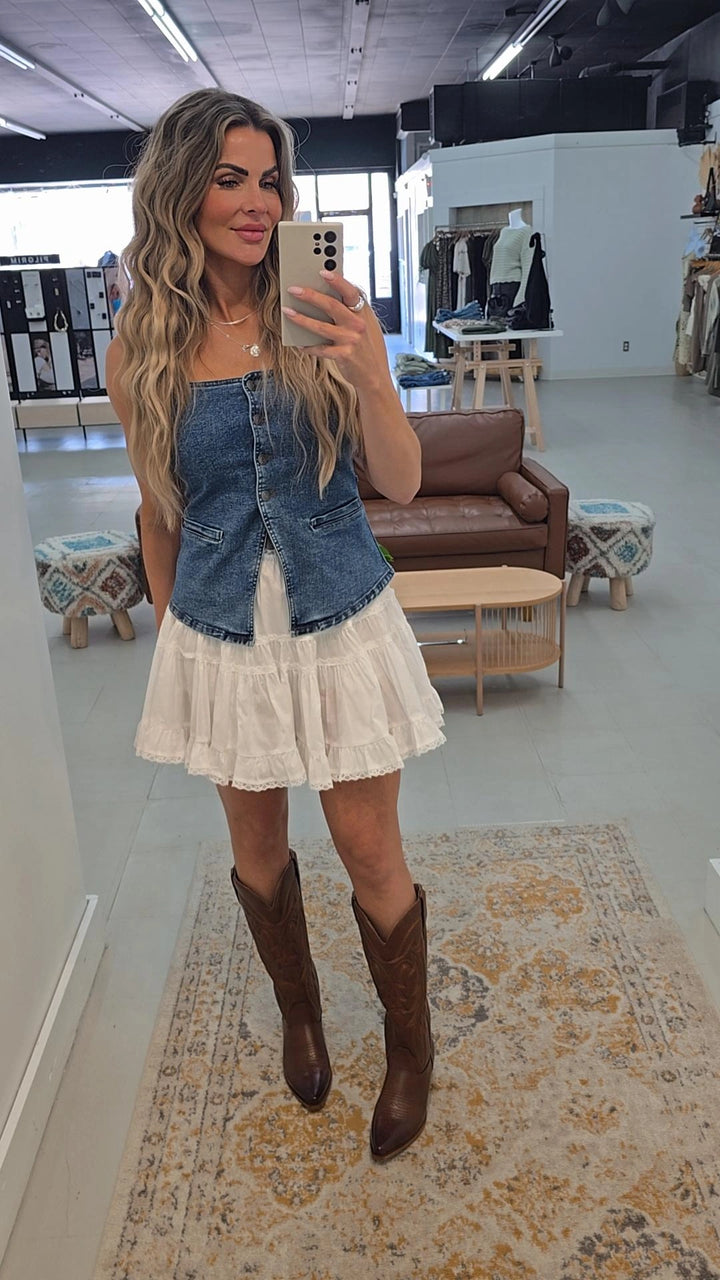 Campi Frill Skort
