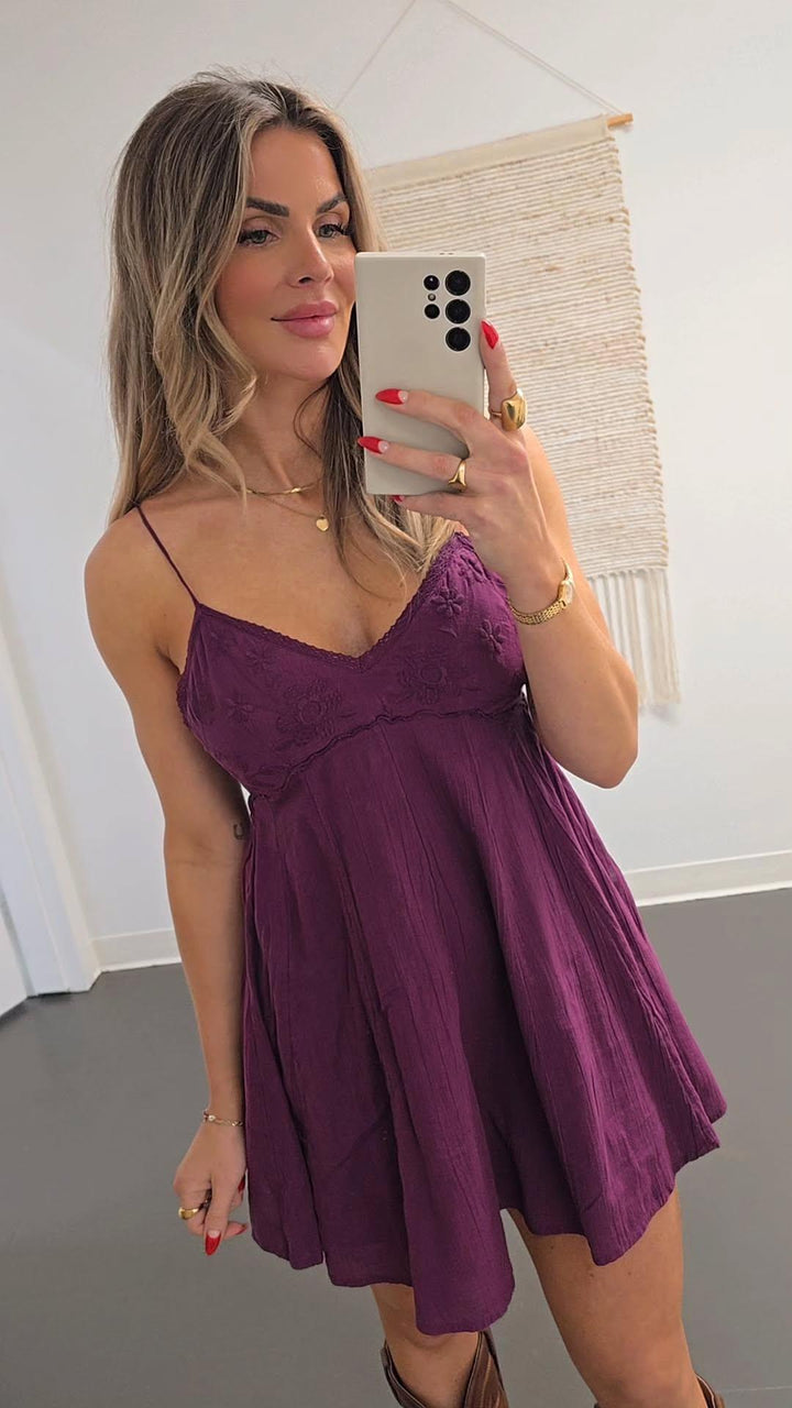 Panola V Neck Dress