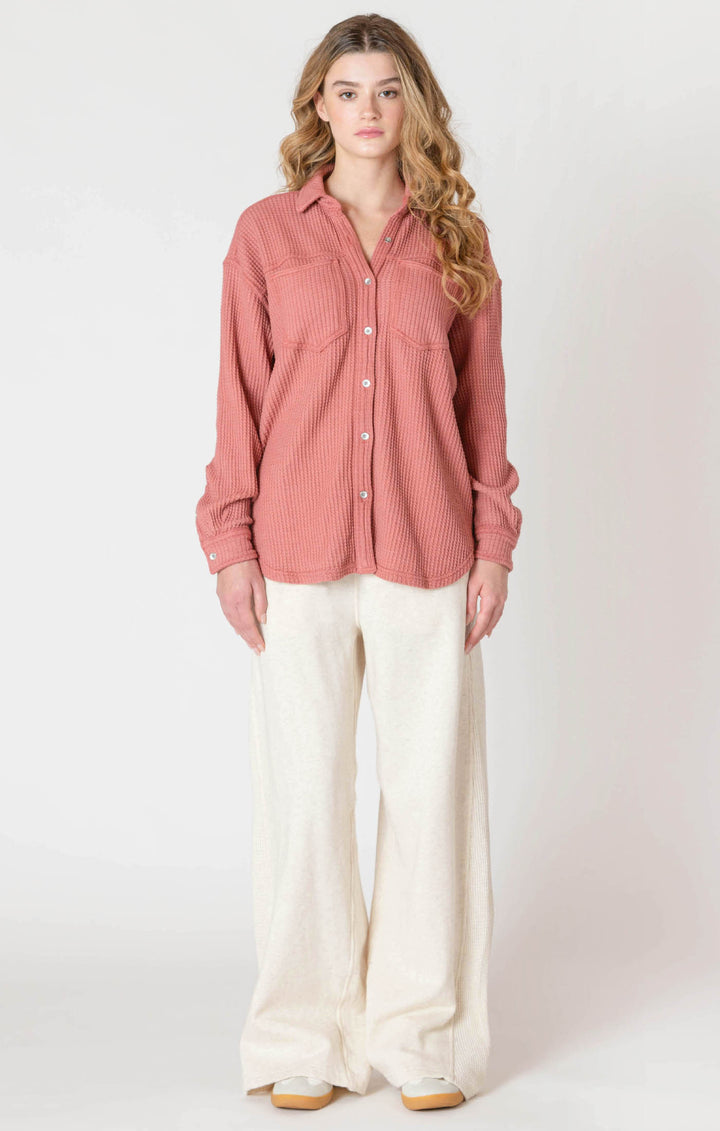 Terry Thermal Knit Jacket