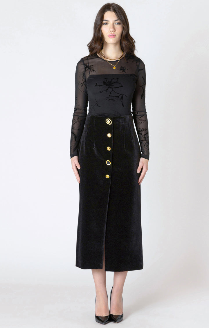 Hilary Burnout Bodysuit