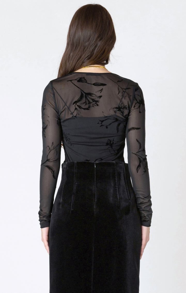 Hilary Burnout Bodysuit