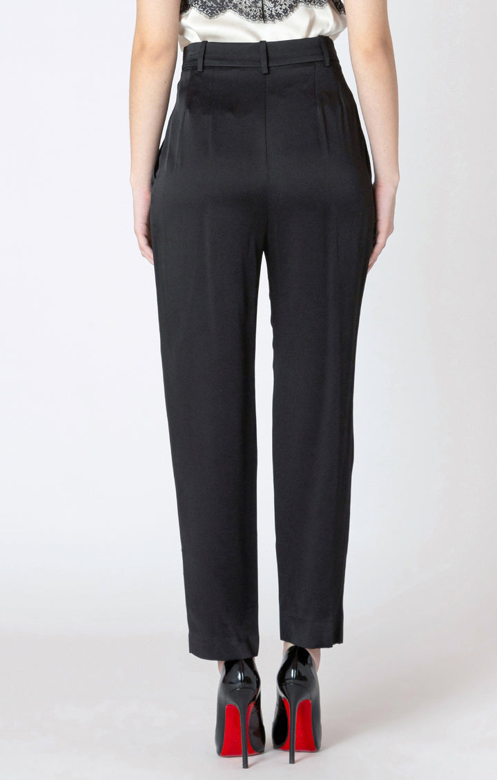 Theo Straight Satin Pant