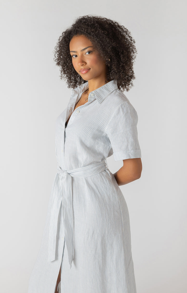 Dana Belted Shirt Dress