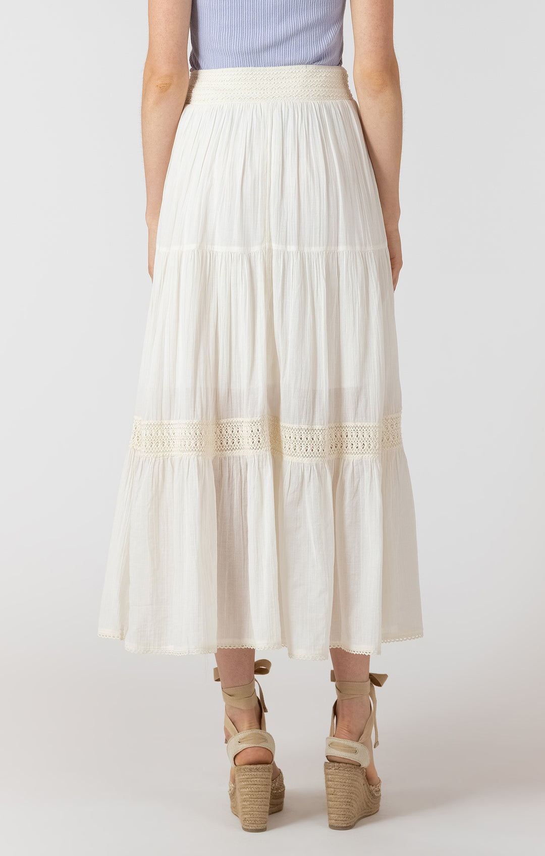 Lish Tiered Maxi Skirt