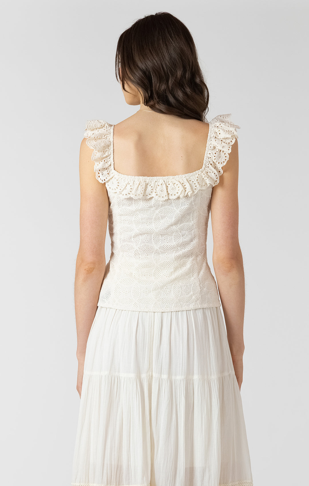 Baby Button Front Top