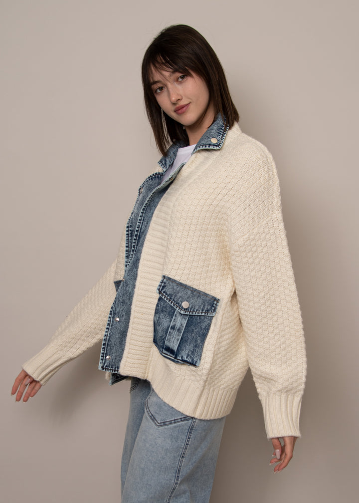 Monet Mix Cardigan