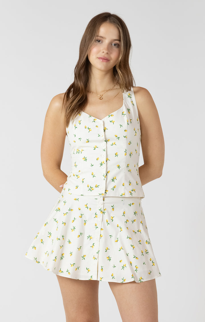 Barbie Button Halter Top