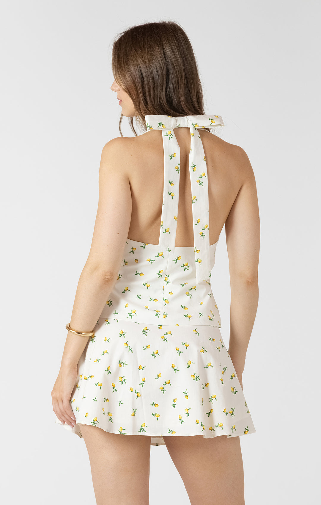 Barbie Button Halter Top