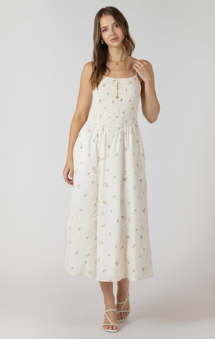 Ella Dropwaist Smocked Dress