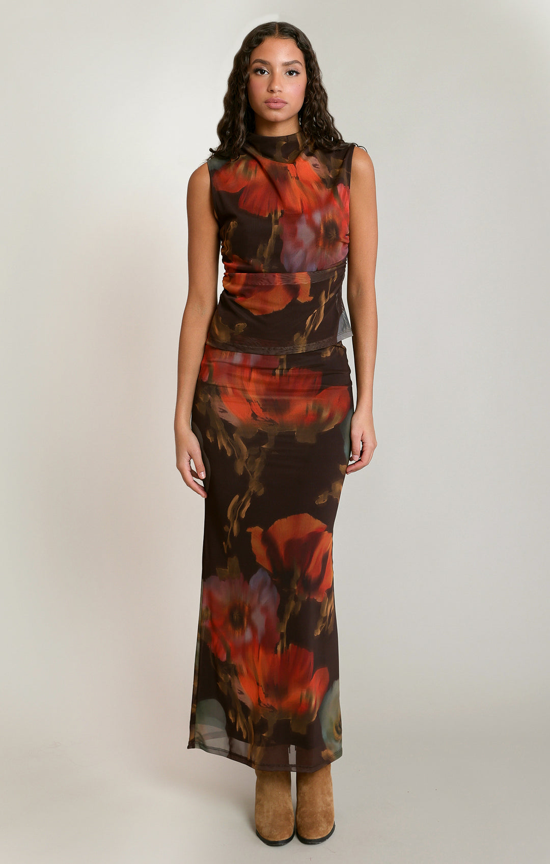 Megan Mesh Skirt