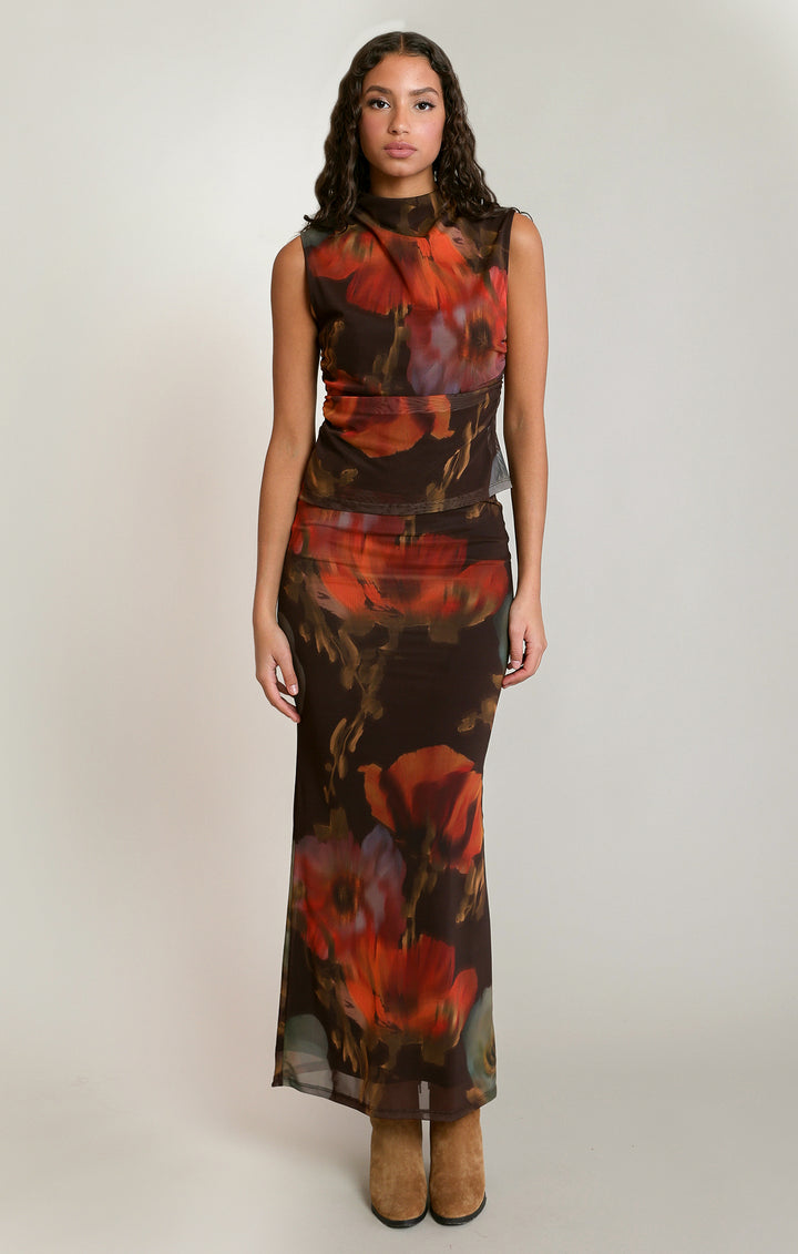 Megan Mesh Skirt