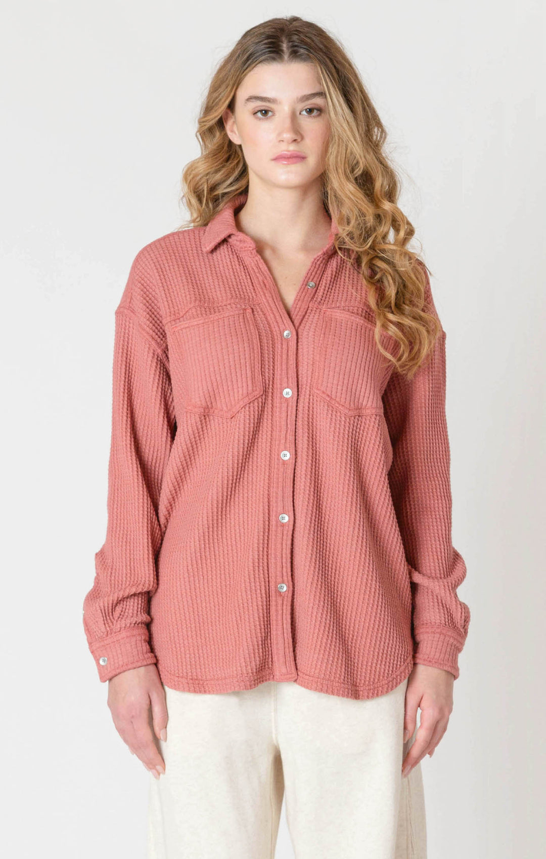 Terry Thermal Knit Jacket