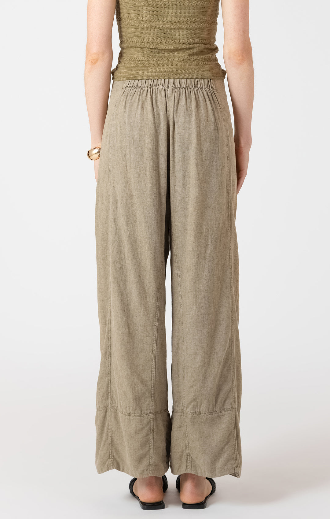 Katelyn Wide Leg Linen Pant