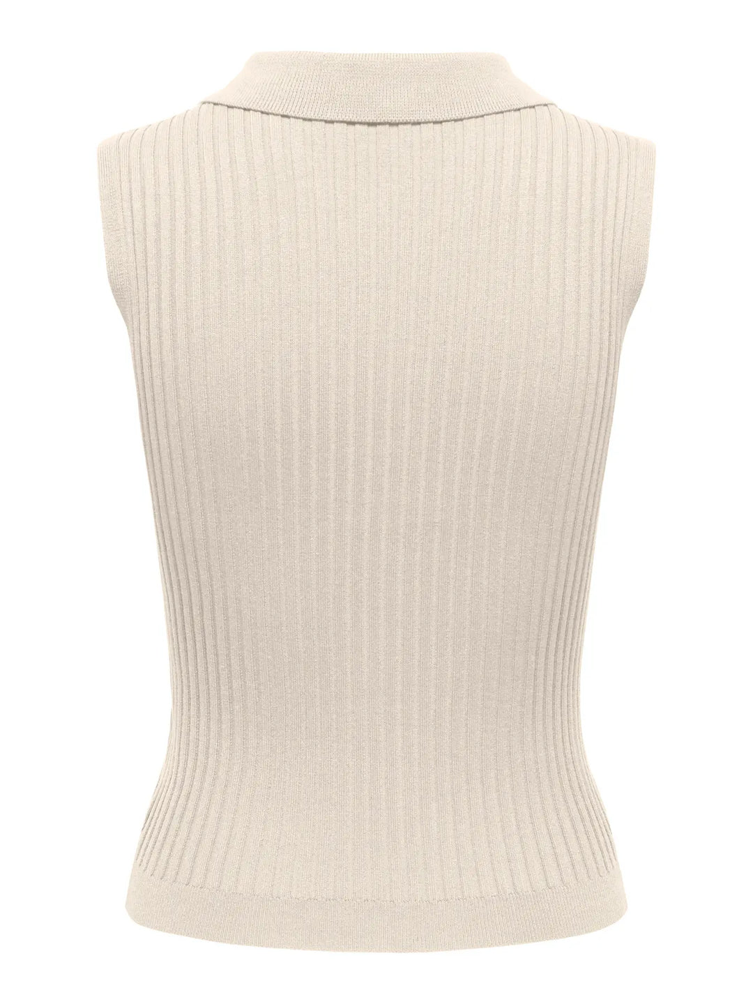 Meddi Zip Sleeveless Cardi
